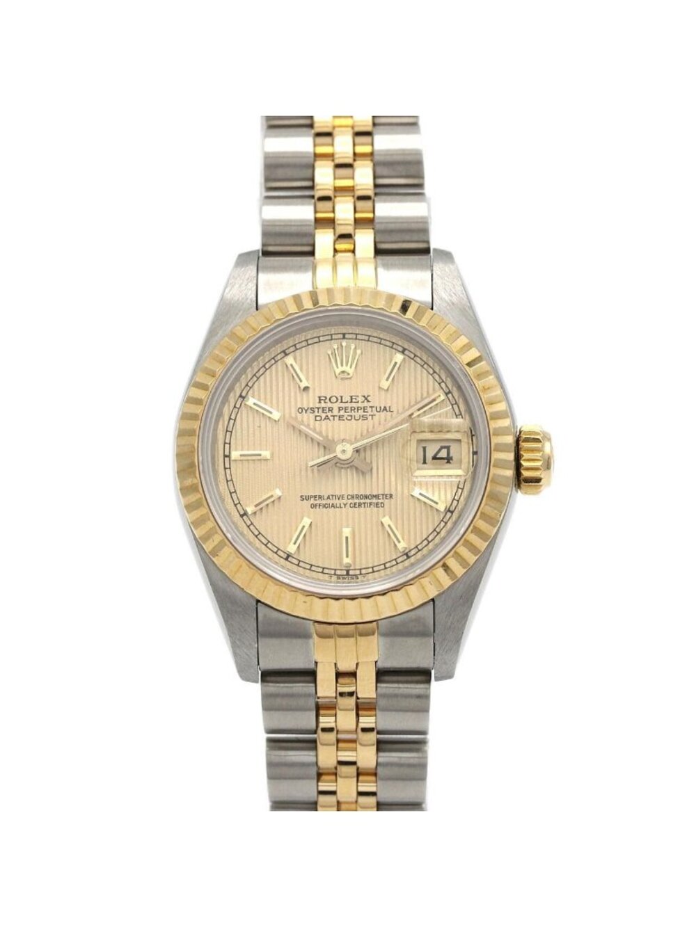 Rolex Datejust Stainless Steel Yellow Gold Automatic